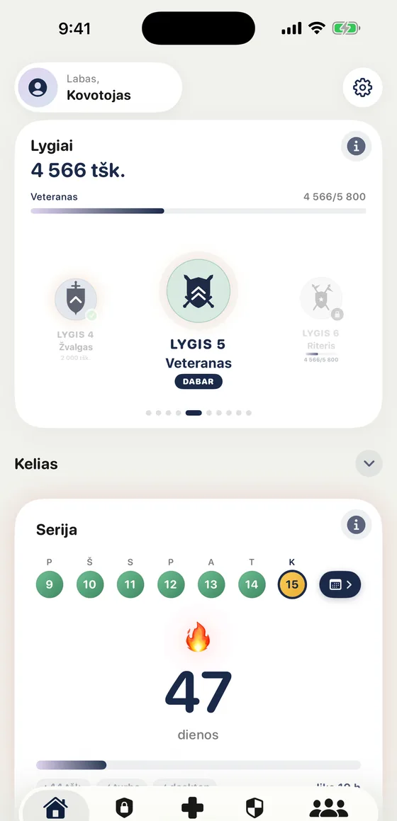 Lyrio iPhone telefone: lygiai, serija ir naršymas