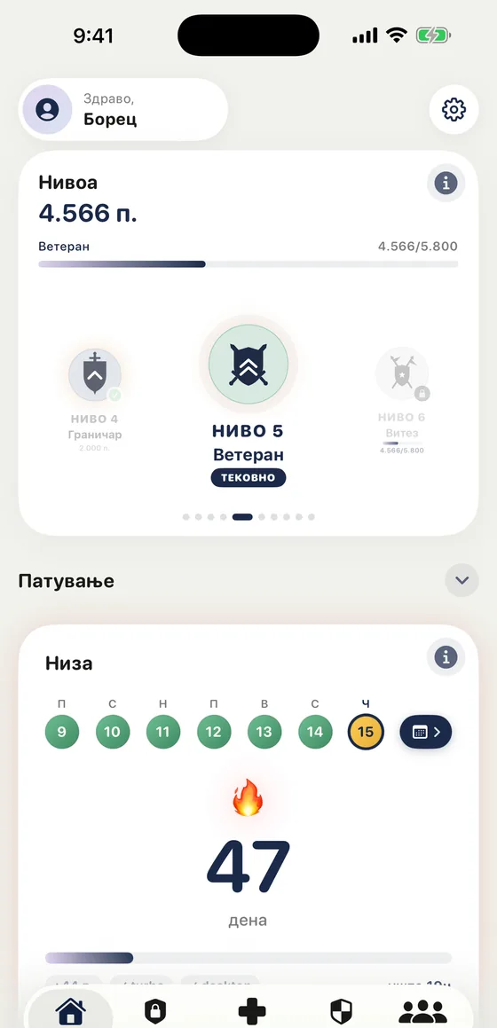 Lyrio на iPhone: нивоа, низа и навигација