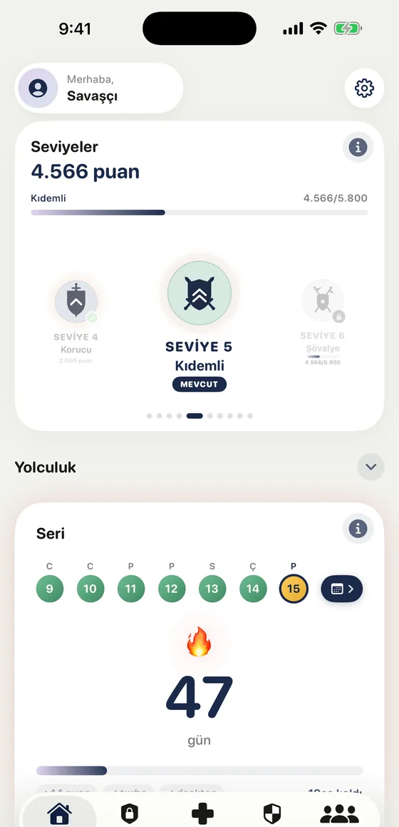iPhone'da Lyrio: seviyeler, seri ve gezinme