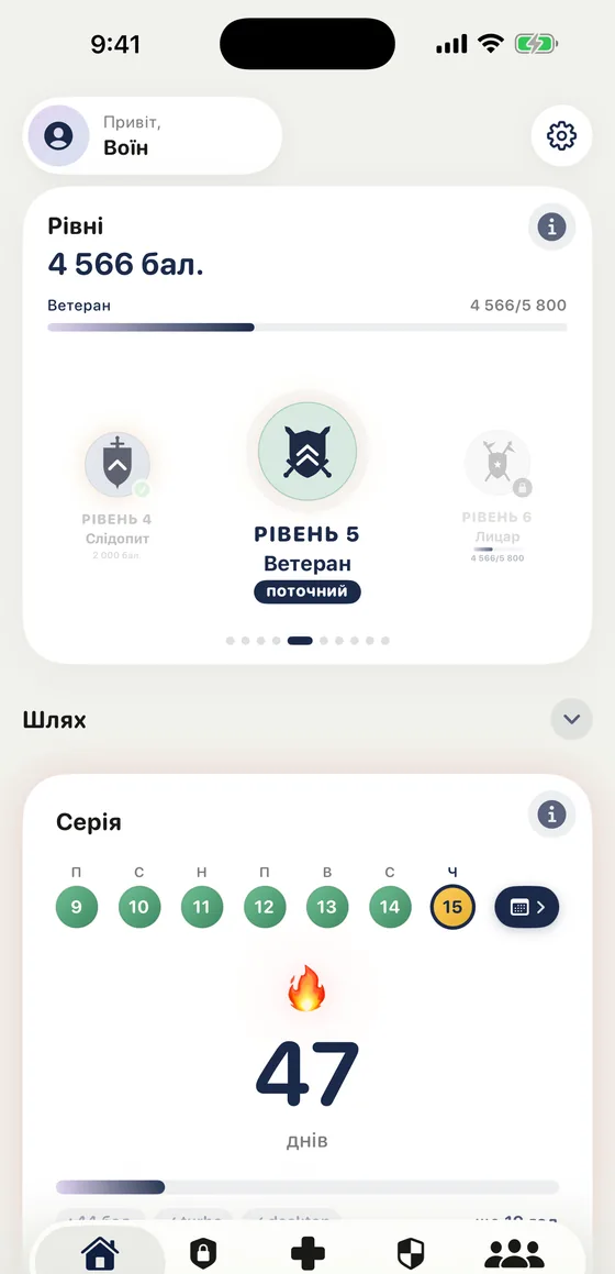 Lyrio на iPhone: рівні, серія та навігація